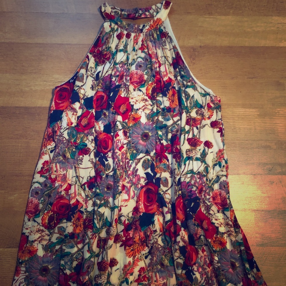 Swing floral dress
